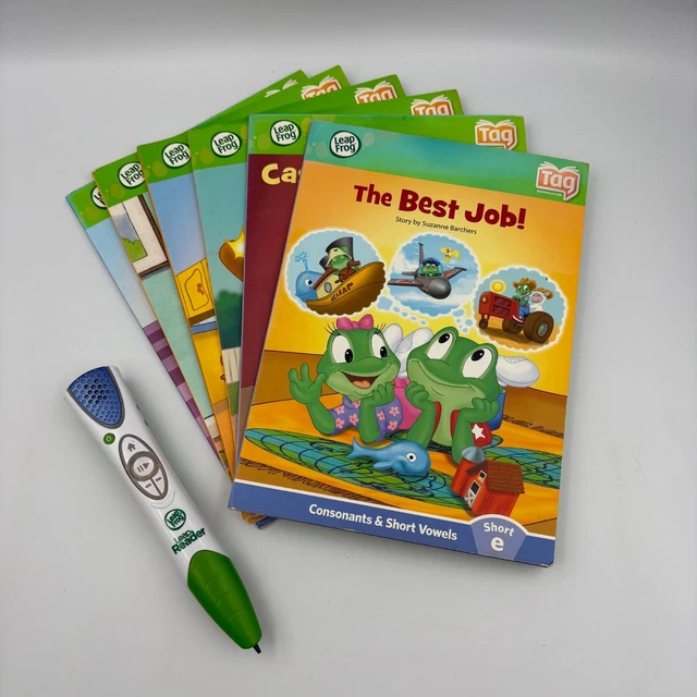 Coffret Leap Frog Stylo lecteur 5 histoires - Jeux & Jouets