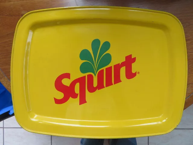 Squirt Soda Pop Serving Tray From The 1970'S