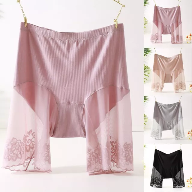 Large Thigh PlusSize Lace Slip Shorts Thigh Rub Anti Chafing Undergarment