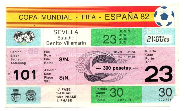 Gemelos de Camisa Magglass Balón Tango Mundial España 82 Spain 1982 Wo