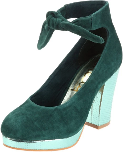 Shellys Giselle décolleté donna con altopiano dk aqua