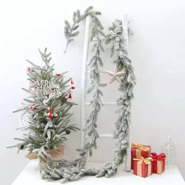 NNETM Winter Wonderland: Snow-Flocked Artificial Christmas Trees 2