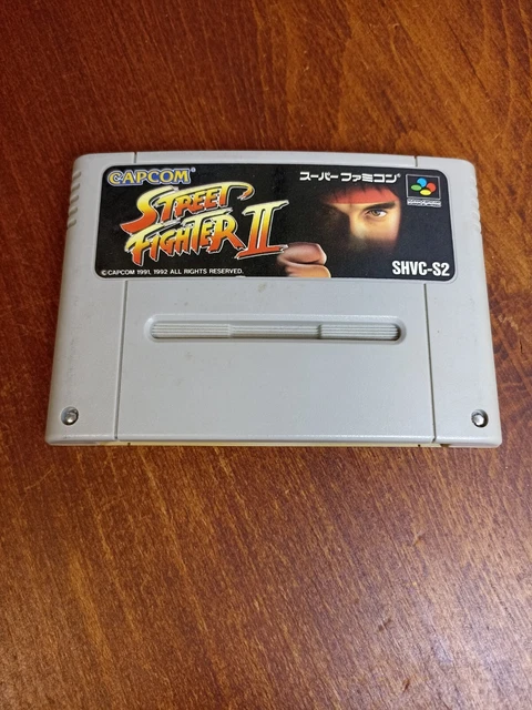 STREET FIGHTER 2 II TURBO SNES SFC Nintendo Super Famicom Japanese