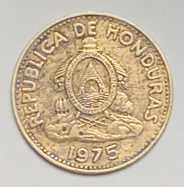 1975 Honduras 5 Centavos KM# 72.2a Circulated Condition 