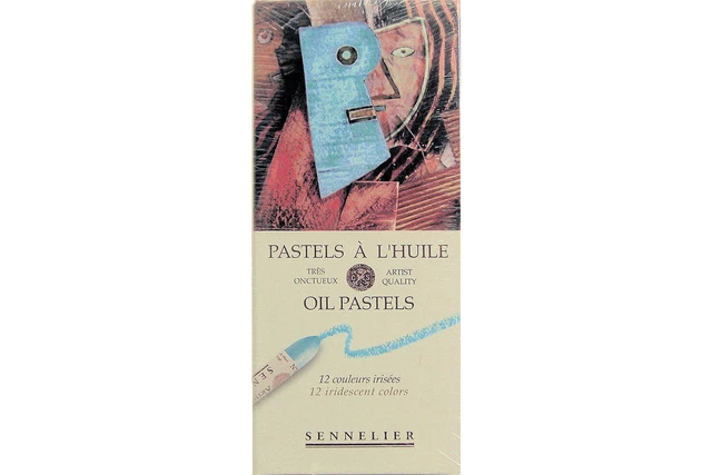 Pasteles al óleo Sennelier Artists - Juego de 12 x iridiscentes