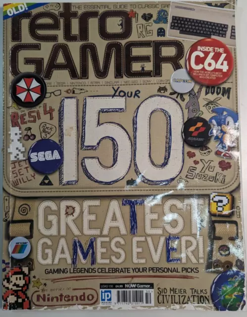 Retro Gamer Magazin UK | Issue 150 | Englische Ausgabe