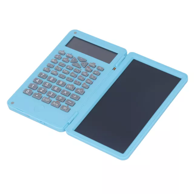 (Blu) calcolatrice da scrivania calcolatrice scientifica comodo pulsante scrittura cancellabile