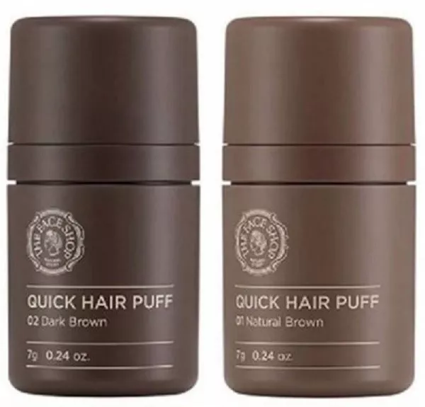 THE FACE SHOP Quick Hair Puff 7g Visually Increase Hair Volume/ Change Color New