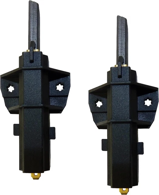 UTIZ 2pcs Lavatrice Motore Carbone Spazzole E Supporto