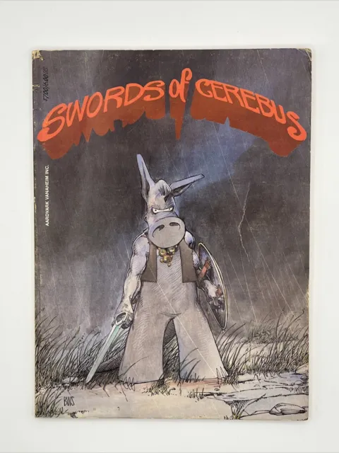 Swords of Cerebus #5 Barry Windsor Smith BWS Cover 2nd PRT VG HTF