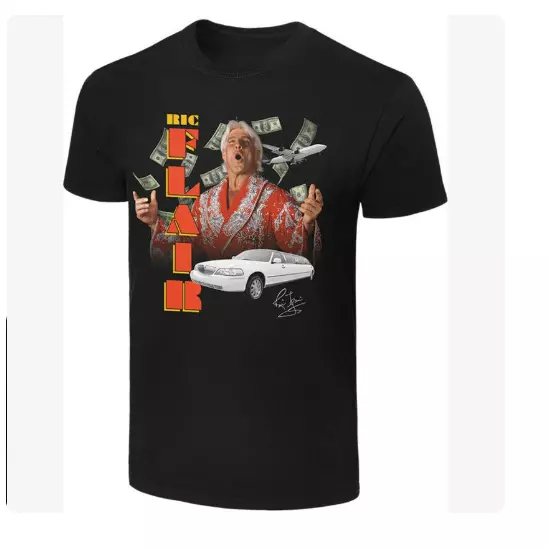 new.. Ric Flair t shirt, new thank you,,hot color gift MOM gift/ art
