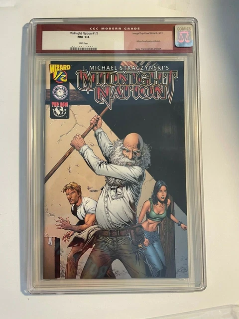 Image/Top Cow  Midnight Nation Wizard Mail-Away Excl #1/2 Cgc 9.4
