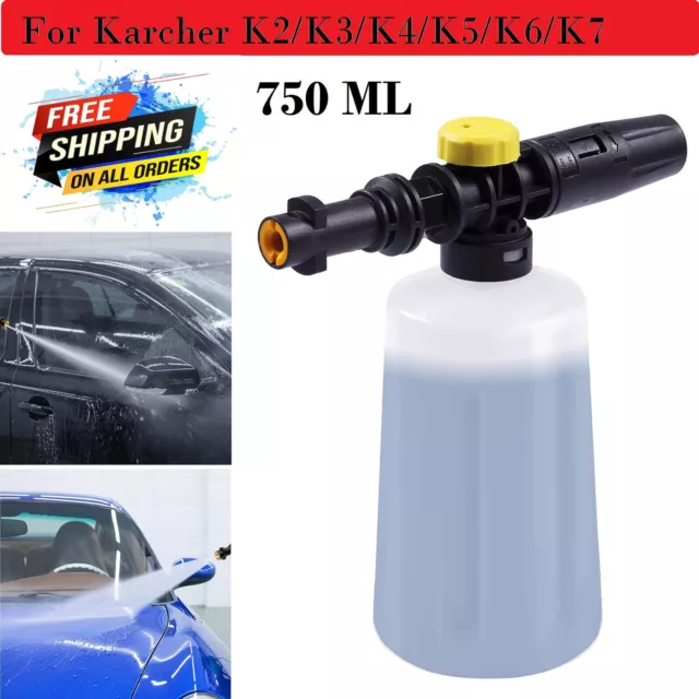 Snow Foam Lance Car Pressure Washer Washing Bottle Cannon Gun for Karcher K2-K7