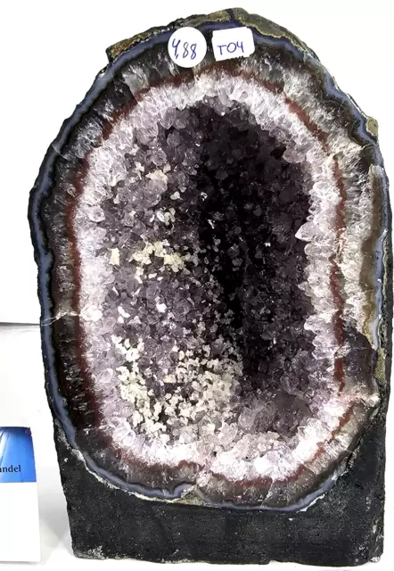 Amethystdruse  Amethyst Druse Kristall Edelstein  Geode Bergkristall Quarz Achat