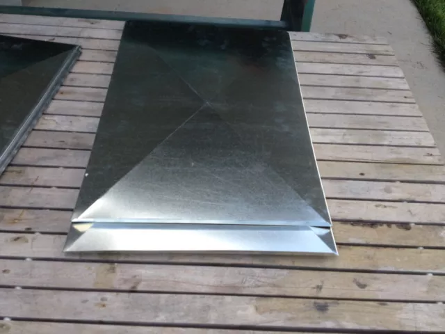 1-16.5 X 36 LONG Replacement Panel For Plenum GALVANIZED STEEL 26 GAUGE