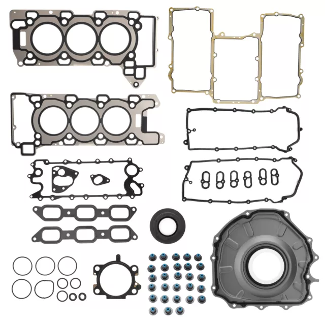 Engine Gaskets Set for AJ126 Jaguar XE XJ F-Type Land Rover 3.0L V6 Supercharged 2