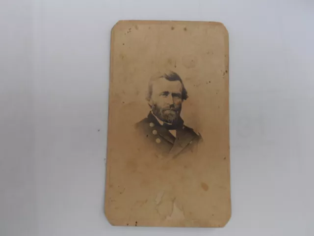 Original Civil War period CDV of Lieutenant General Ulysses S. Grant