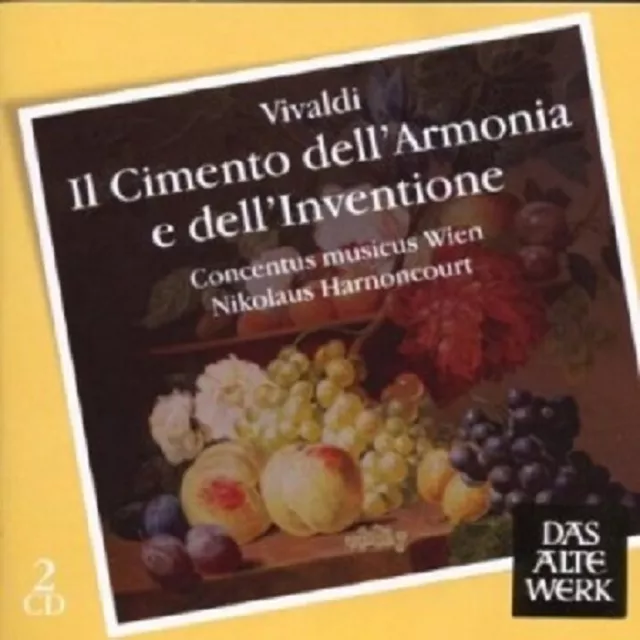 Nikolaus Harnoncourt - Il Cimento Dell'armonia E Dell'inventione,Op.8 2 Cd New