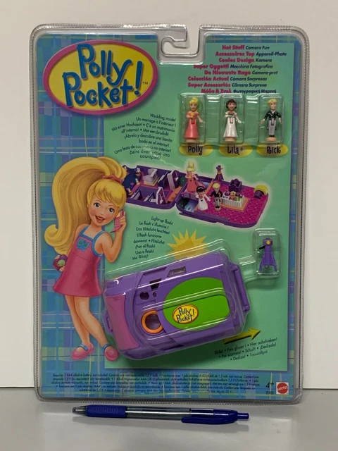 Polly Pocket Vintage - Lampe Torche / Flashlight Fun - Collector Bluebird 1998 / Comme Neuf - Jeux & Jouets