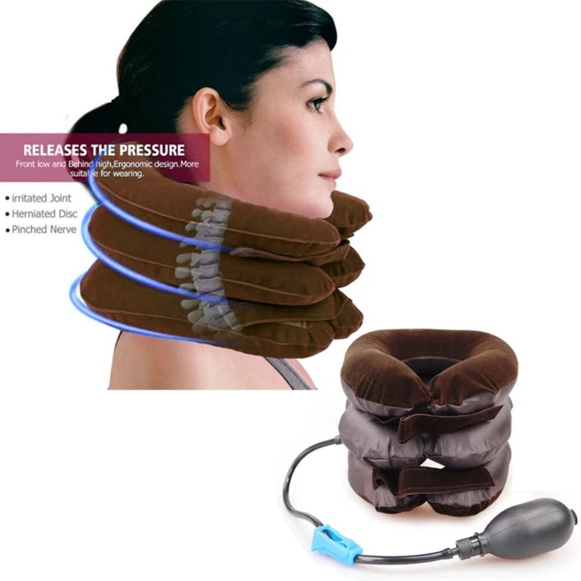 U SHAPE PILLOWS Air Inflatable Pillow Cervical Buttress Inflatable Neck