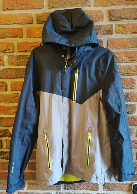Killtec Funktionsjacke Gr.176     blau/grau/gelb