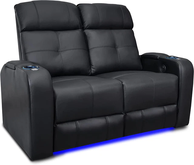 Valencia Verona Home Theater Seating | Premium Top Grain Italian 9000 Leather, P
