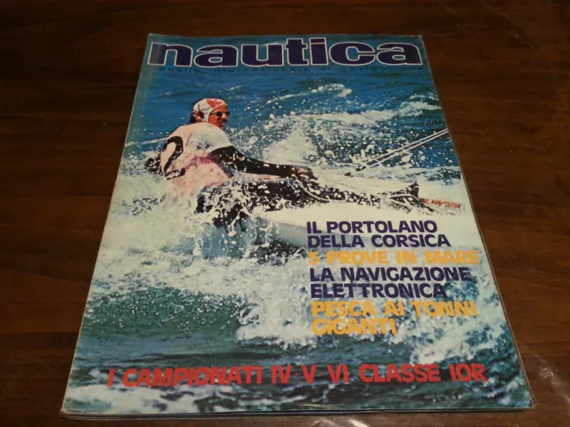 Rivista Nautica giornale NAUTICA anno XVI  n° 184 Luglio Agosto 1977