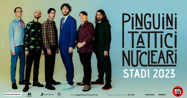 biglietti concerto pinguini tattici nucleari 2023
