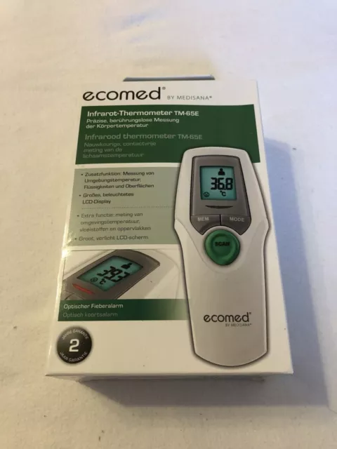 Medisana Ecomed Infrarot-Thermometer TM-65E - NEU + OVP