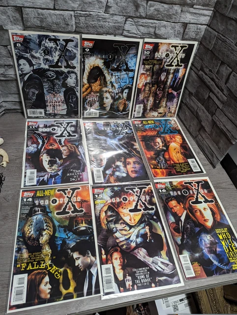 Large X-FILES Topps Comic Book Set Lot: Issues #0-40, Variant, Annuals, Digest 2