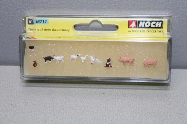 Noch 36711 Figuras Animales sobre El Granja Escala N Emb.orig