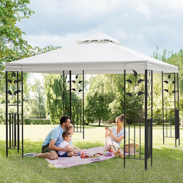 Pavillon 3x3 3x4 3x6 Luxus Festzelt Partyzelt Gartenpavillon Garten Gartenzelt