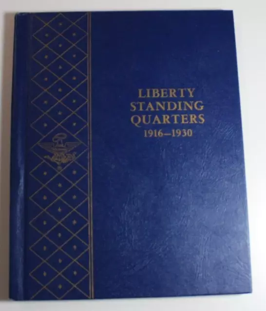 Whitman Bookshelf Album 9417 Liberty Standing Quarters 1916-1930