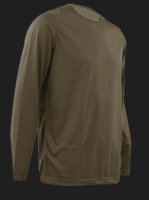 BEYOND Level 1 PCU/ ECWCS Base Layer, Long Sleeve, COYOTE, Large/Reg