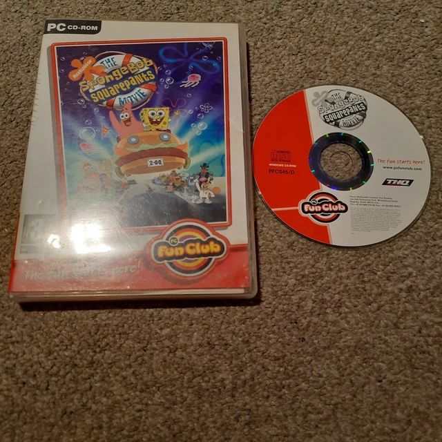 SPONGEBOB SQUAREPANTS THE Movie The Game PC GAME CD ROM KIDS