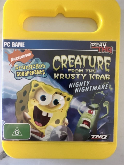 Sponge Rom SPONGEBOB SQUAREPANTS - PC CD-ROM Windows Game - No Booklet $14.99 ...
