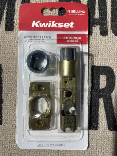 Kwikset Adjustable Entry Latch 19841