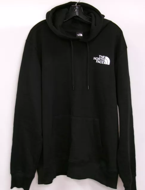 THE NORTH FACE Men's Box NSE Pullover Hoodie, TNF Black/Gravel, XL - GENTLY USED