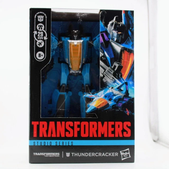 Transformers Studio Series, Figurine Thundercracker Classe Voyageur, War for Cybertron