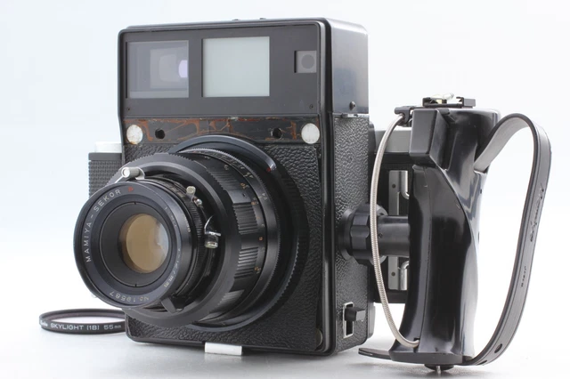 MAMIYA UNIVERSAL BLACK Sekor P 127mm f/4.7 6x9 6/7 2Film Back