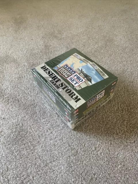 New DESERT STORM  Pro Set 1991 Factory Sealed BOX Of 36 Packs 10 Cards Each 2