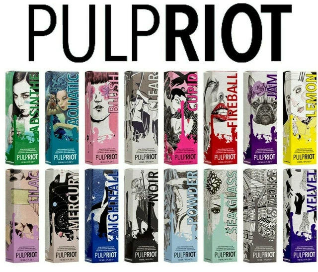 PULP RIOT SEMI Permanent Hair Dye ALL COLOURS *1ST Class Shipping* £26. ...