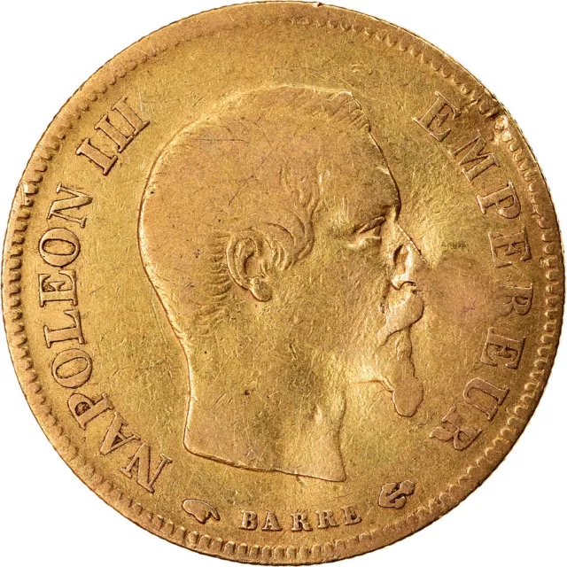 [#854733] Monnaie, France, Napoleon III, Napoléon III, 10 Francs, 1855, Paris, T