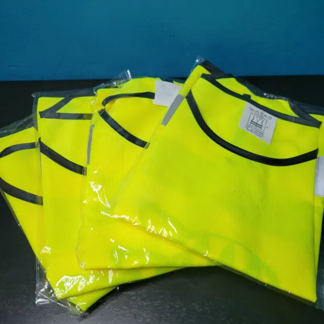 AAA Branded Yellow School Safety Patrol Vest NIP Size Small 3