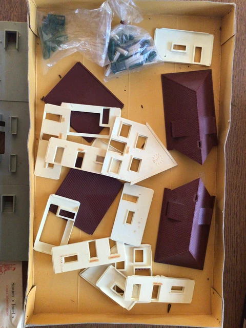 Kit Bâtiment Jouef Collector 7205 - Échelle HO - Vintage 1960/70 - Non Assemblé