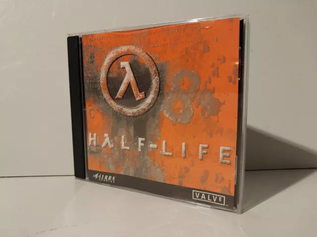 Half-Life CD-Rom Original 1998 Release PC Windows Sierra