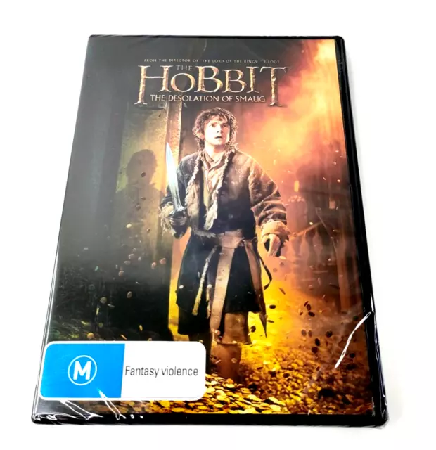 The Hobbit: The Desolation of Smaug - DVD - New Sealed -2013 - Reg 4 - Free Post