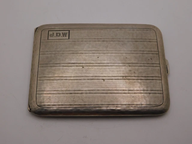 Antique 1816 B.B. & B. Co STERLING SILVER CIGARETTE CASE