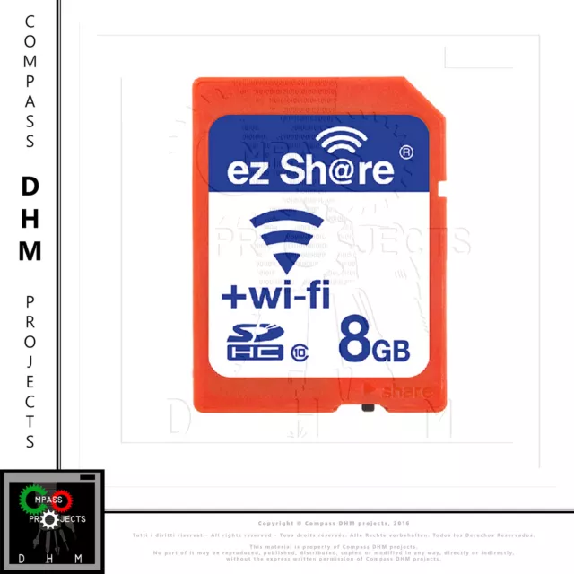 Carte mémoire WIFI SD 8 GB imprimante 3D