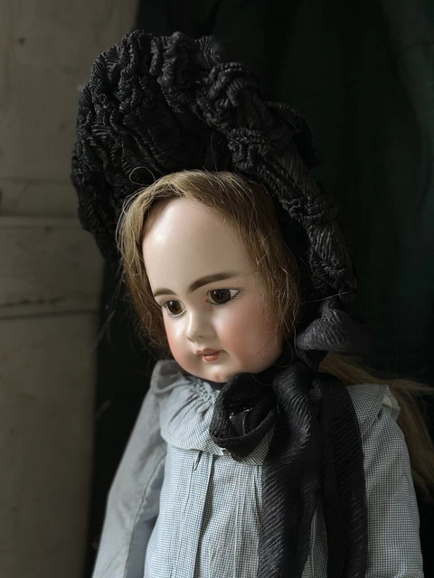 MAGNIFIQUE CHAPEAU ANCIENS DE POUPEE JUMEAU, BRU, STEINER, GAULTIER